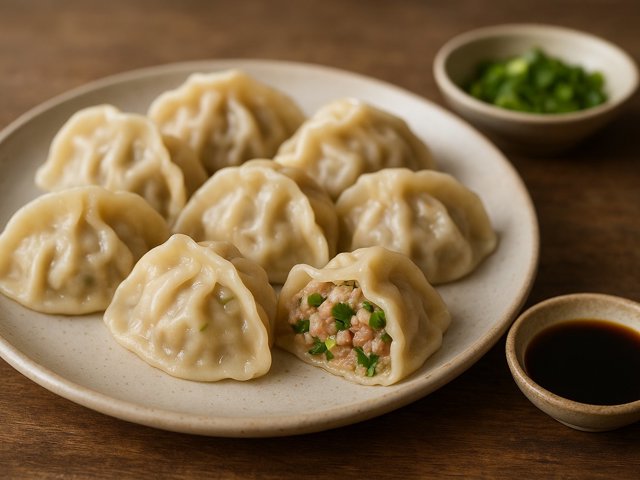 Pork And Chinese Cabbage Dumplings