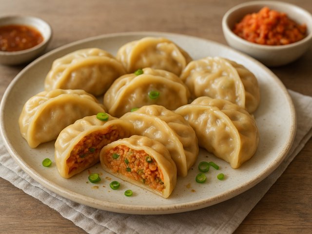 Pork & Kimchi Mandu