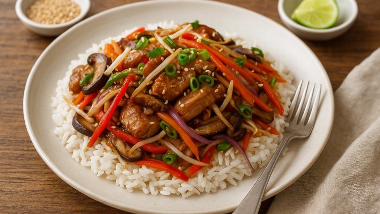 Pork And Veggie Stir-Fry