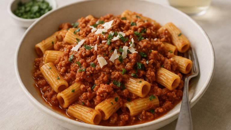 Pork Ragu Rigatoni