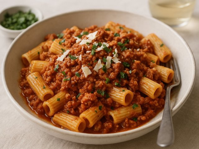 Pork Ragu Rigatoni