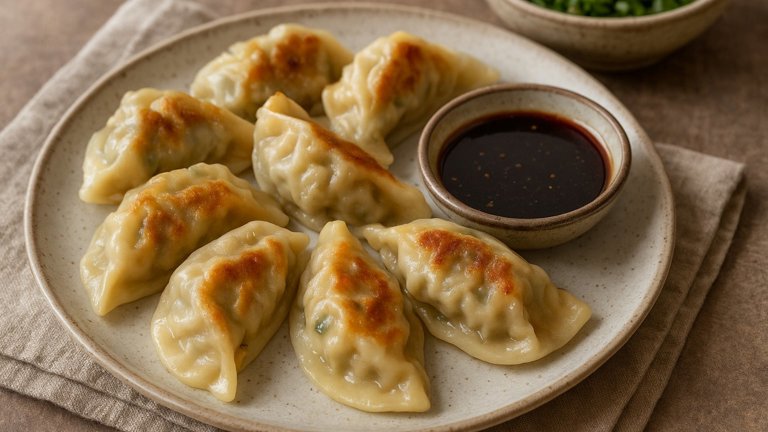 Pork, Shrimp, and Chinese Chives Dumplings