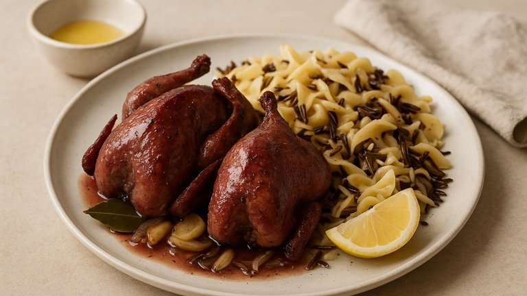 Port-Marinated Partridge Or Grouse
