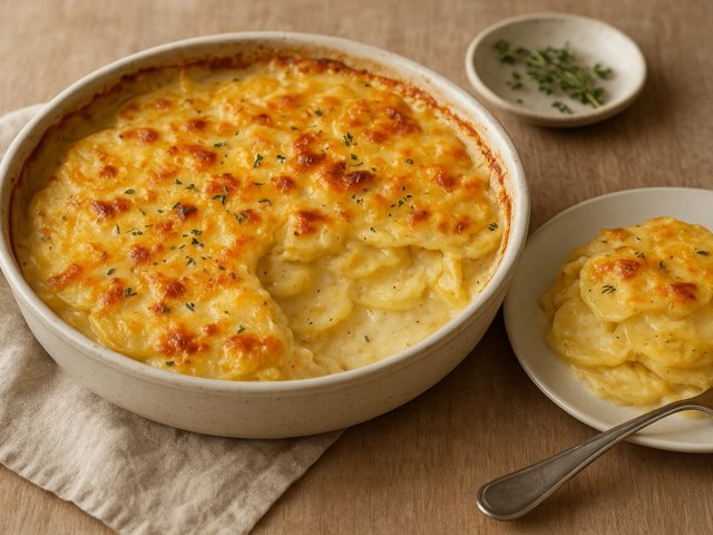 Potatoes Au Gratin (Scalloped Potatoes)