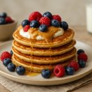 Power Breakfast — Banana Power Protein Pancake Stack thumbnail