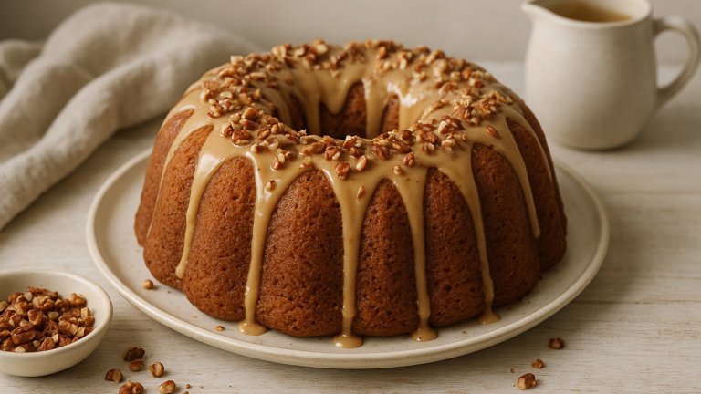 Praline Bundt Cake