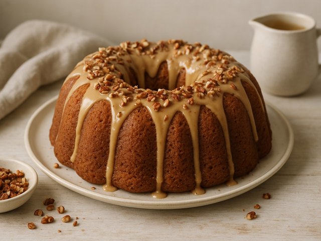 Praline Bundt Cake