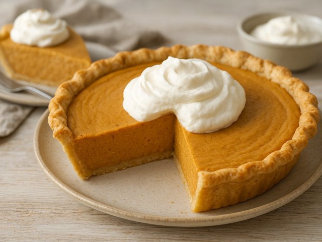 Pumpkin Chiffon Pie