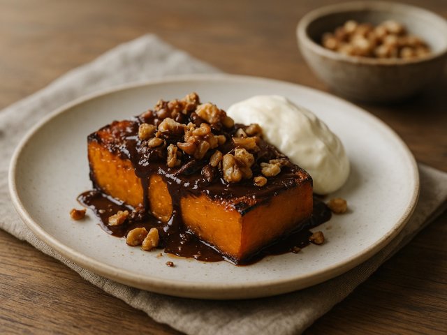 Pumpkin, Chocolate & Walnuts