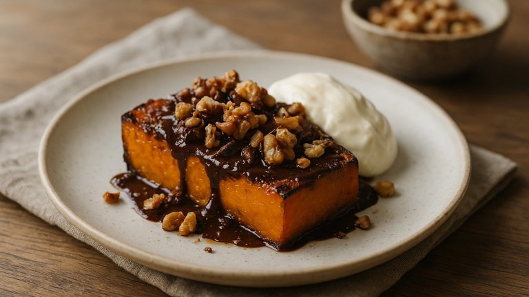 Pumpkin, Chocolate & Walnuts