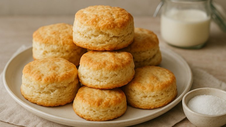 Quick Cream Biscuits Or Shortcakes
