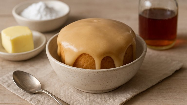 Quick Maple Icing