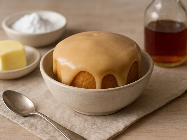 Quick Maple Icing