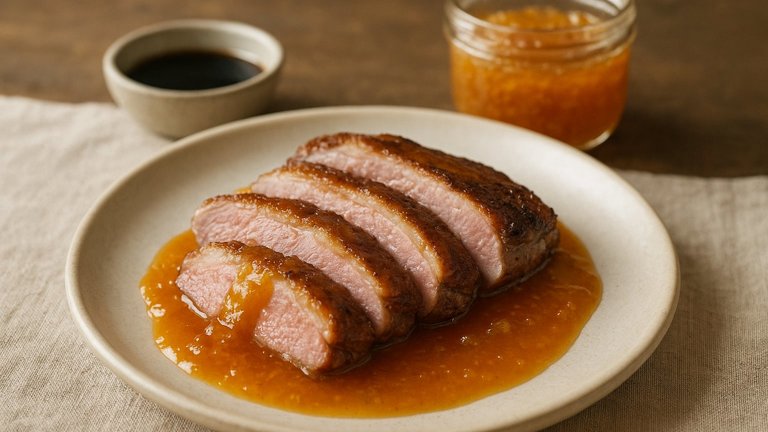 Quick Orange Sauce For Duck