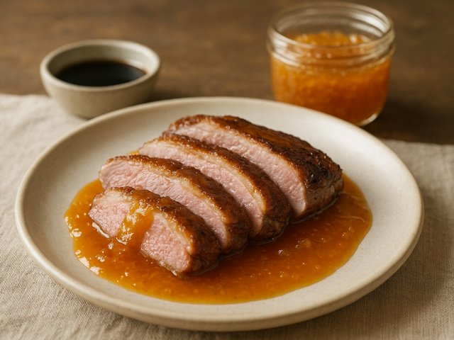 Quick Orange Sauce For Duck