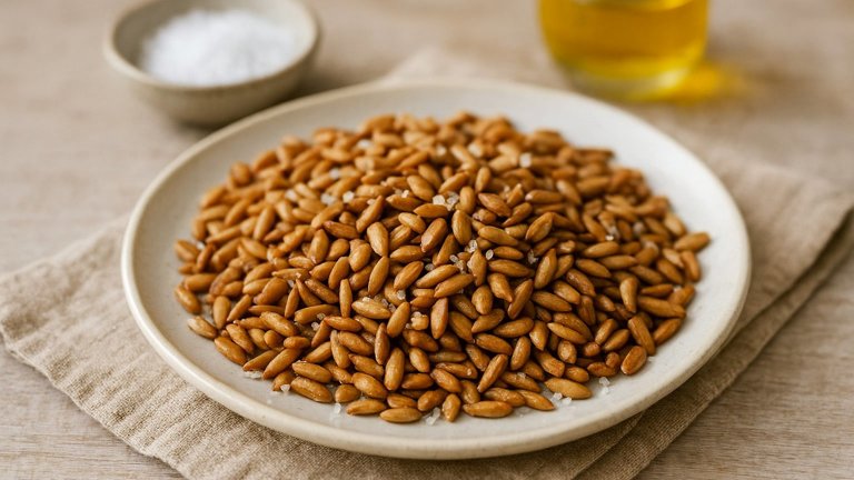 Quick Pan-Roasted AND Salted Sunflower Seeds