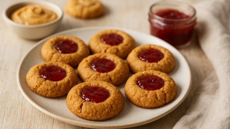 Quick Pb&j Thumbprints