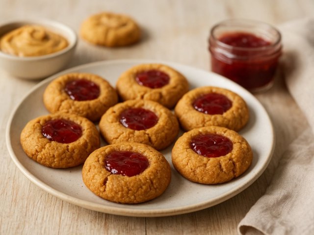Quick Pb&j Thumbprints