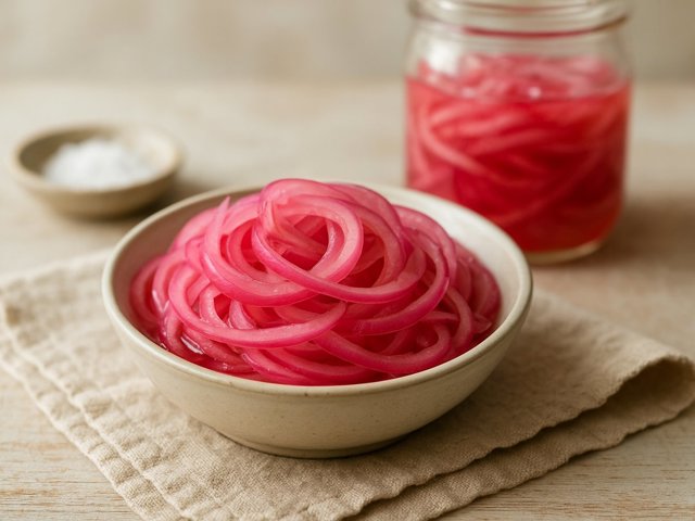Quick Pickled Red Onions