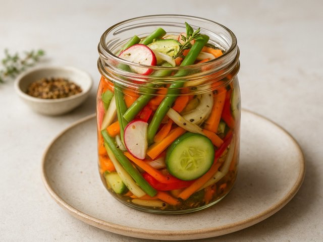 Quick-Pickled Vegetables