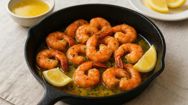 Quick Skillet Shrimp