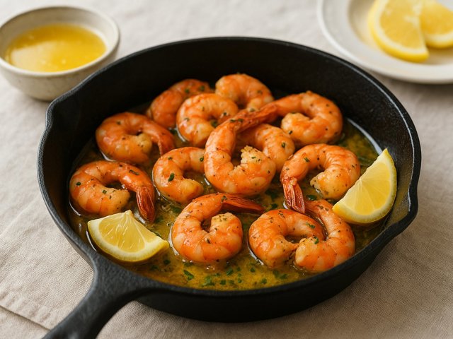 Quick Skillet Shrimp