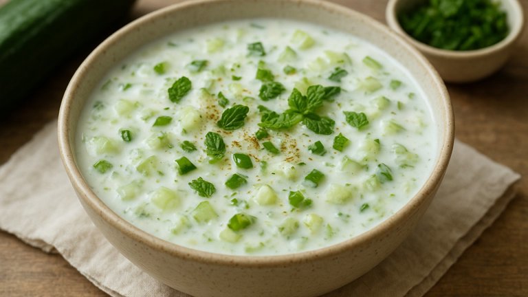 Raita (Indian Yogurt Salad)