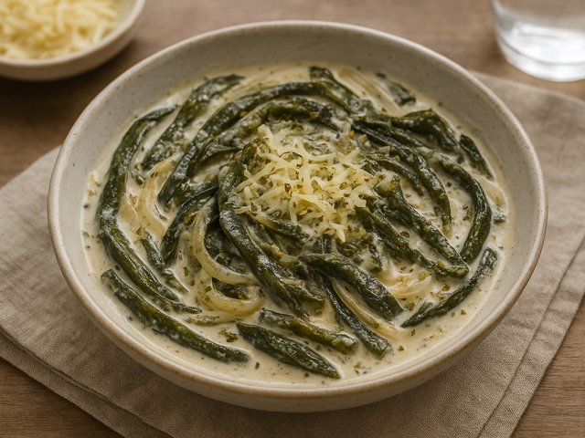Rajas Con Crema (Creamy Roasted Poblano Strips)