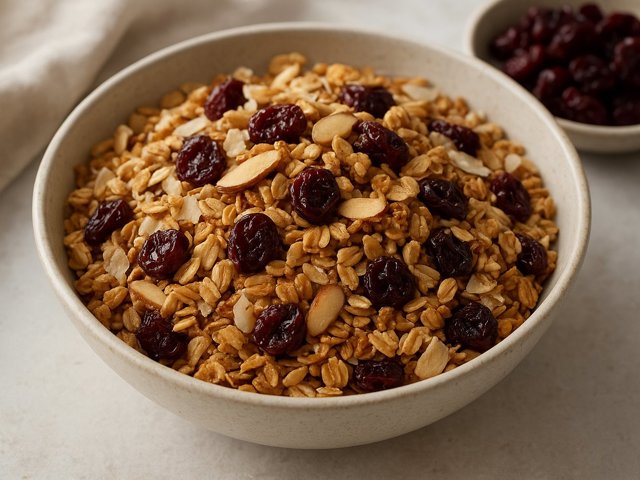 Ranch School Coconut-Cherry Granola