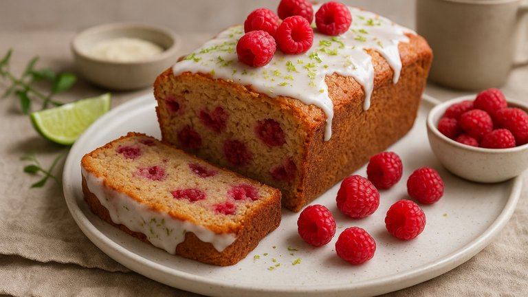 Raspberry-Key LIME Morning Bread