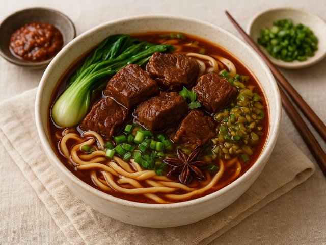 Red-Braised Beef Noodle Soup
