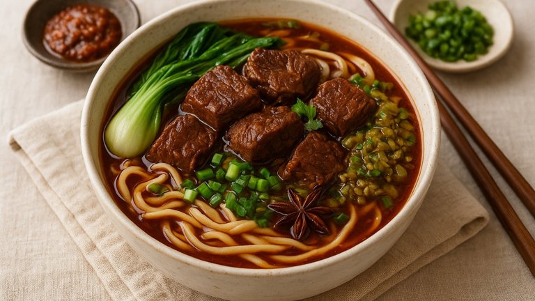 Red-Braised Beef Noodle Soup