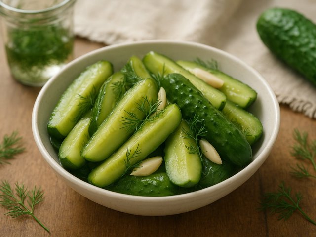 Refrigerator Pickles