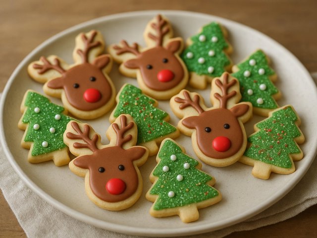 Reindeer & Tree Cookies