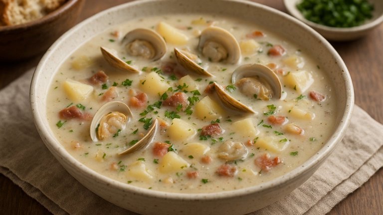 Rhode Island Clam Chowder