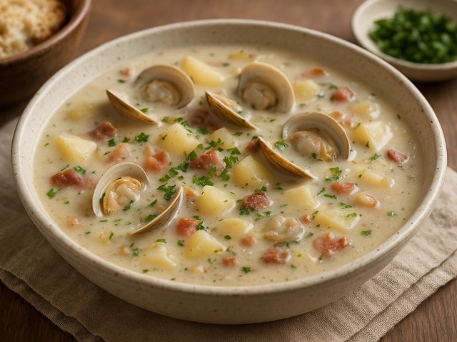 Rhode Island Clam Chowder