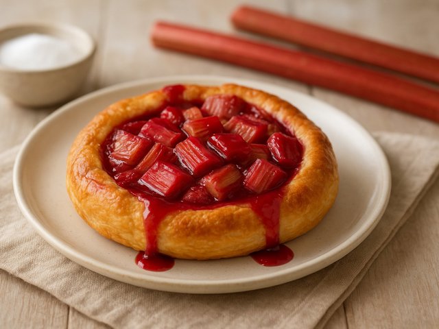 Rhubarb Filled