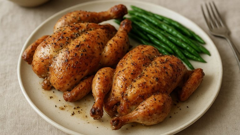 Roast Cornish HENS