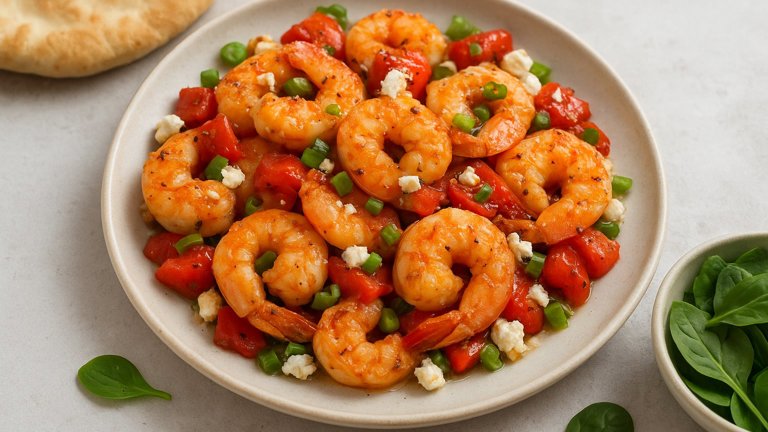 Roasted Garlicky Shrimp