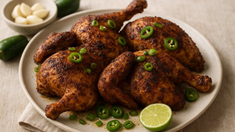 Roasted Jerk Chicken