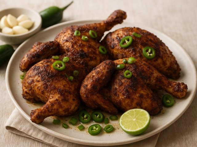 Roasted Jerk Chicken