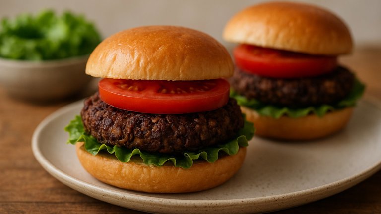 Roasted Mushroom Burgers