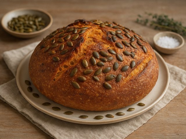 Roasted Pumpkin Sourdough