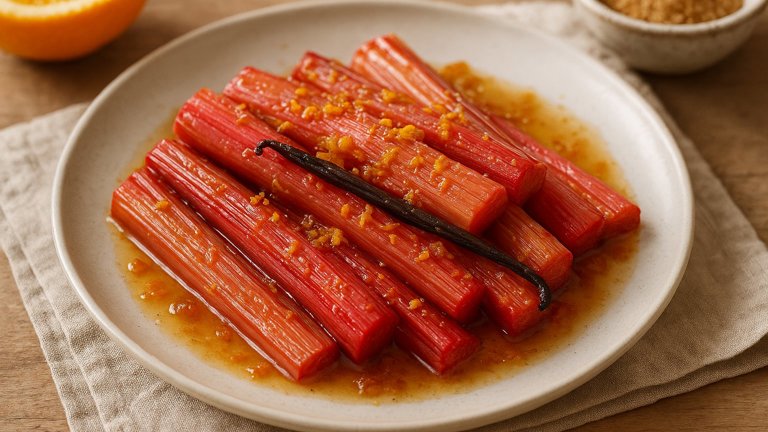 Roasted Rhubarb