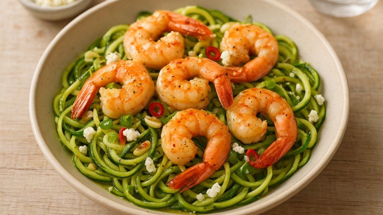 Roasted Shrimp Scampi & Zoodles