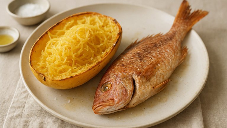 ROASTED SPAGHETTI SQUASH