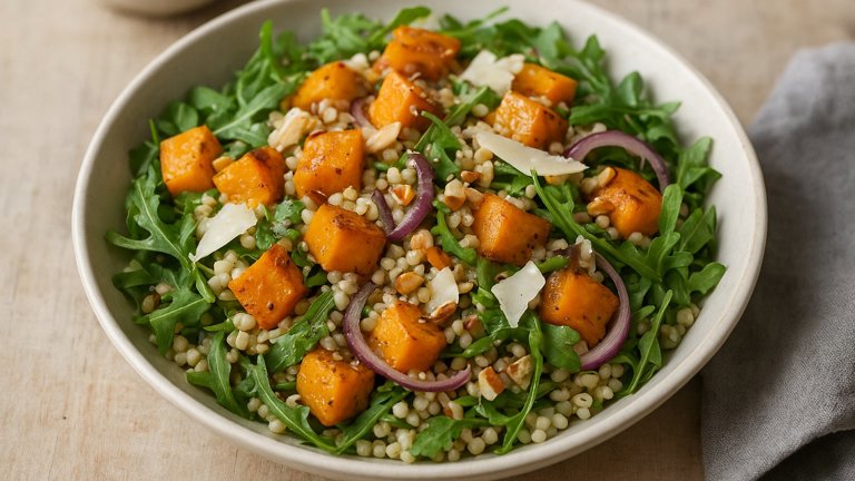 Roasted Squash Couscous Salad