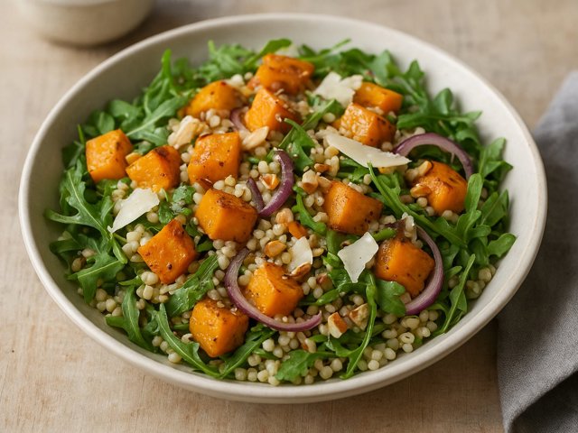 Roasted Squash Couscous Salad