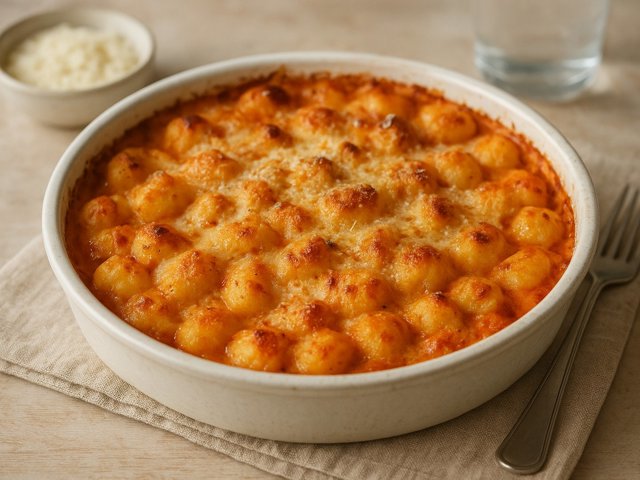Roman-Style Baked Gnocchi