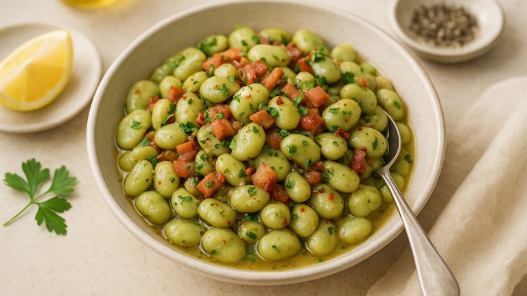 Roman-Style Fava Beans
